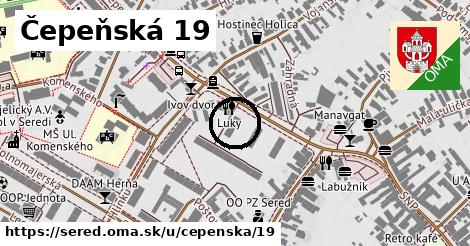 Čepeňská 19, Sereď