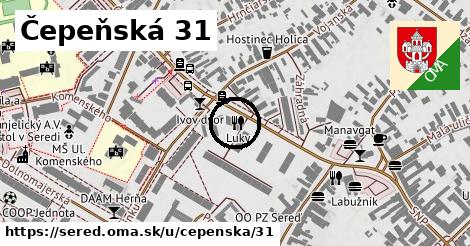 Čepeňská 31, Sereď