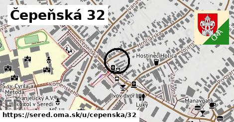 Čepeňská 32, Sereď