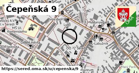 Čepeňská 9, Sereď