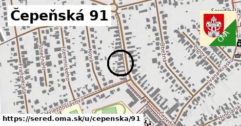 Čepeňská 91, Sereď
