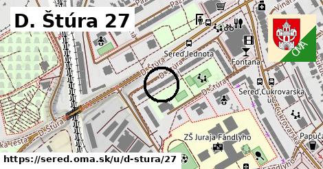 D. Štúra 27, Sereď