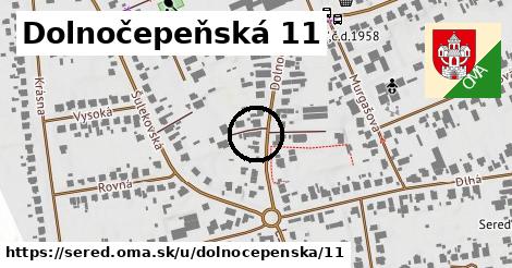 Dolnočepeňská 11, Sereď