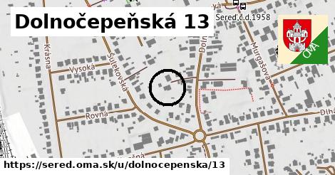 Dolnočepeňská 13, Sereď