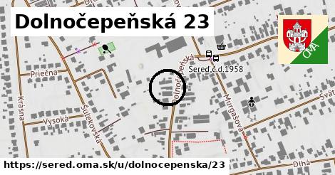 Dolnočepeňská 23, Sereď