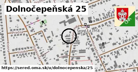 Dolnočepeňská 25, Sereď