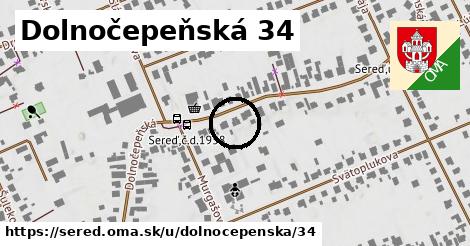 Dolnočepeňská 34, Sereď