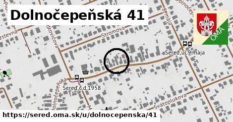 Dolnočepeňská 41, Sereď