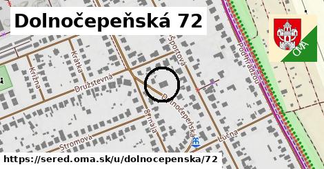 Dolnočepeňská 72, Sereď