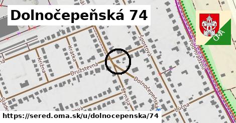 Dolnočepeňská 74, Sereď