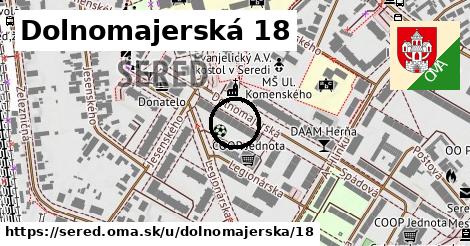 Dolnomajerská 18, Sereď