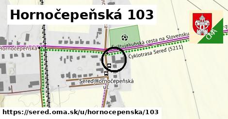 Hornočepeňská 103, Sereď