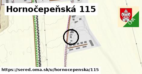 Hornočepeňská 115, Sereď