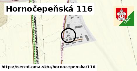 Hornočepeňská 116, Sereď