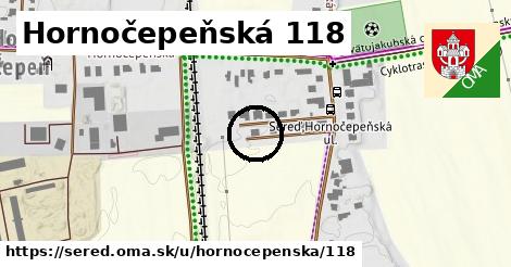 Hornočepeňská 118, Sereď