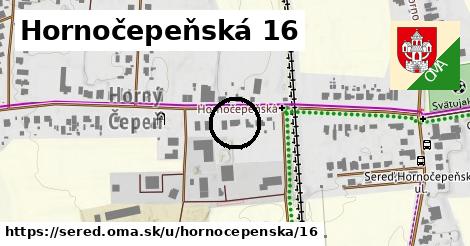 Hornočepeňská 16, Sereď