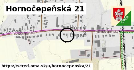 Hornočepeňská 21, Sereď