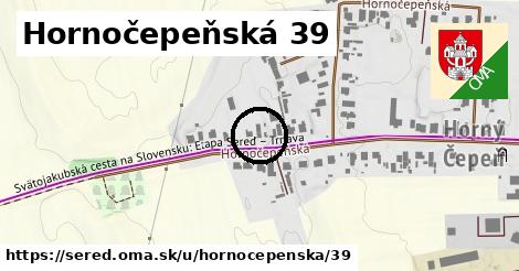Hornočepeňská 39, Sereď