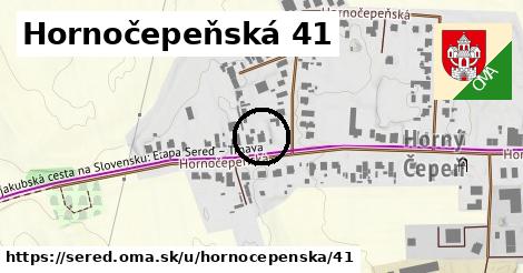 Hornočepeňská 41, Sereď