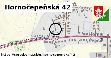 Hornočepeňská 42, Sereď