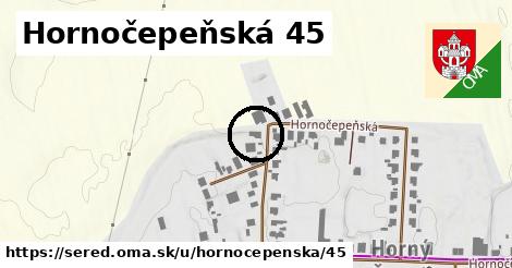 Hornočepeňská 45, Sereď