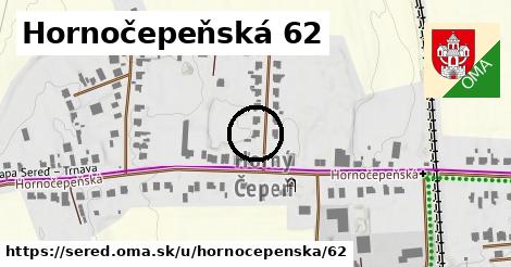 Hornočepeňská 62, Sereď