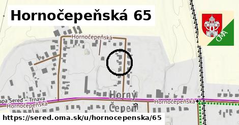 Hornočepeňská 65, Sereď
