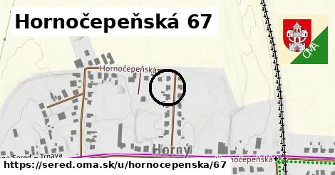 Hornočepeňská 67, Sereď