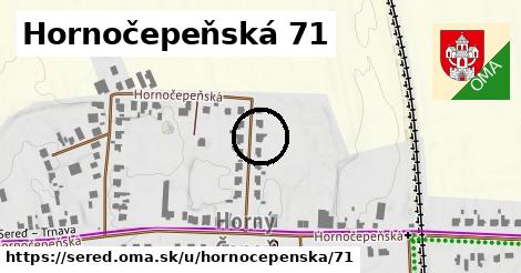 Hornočepeňská 71, Sereď