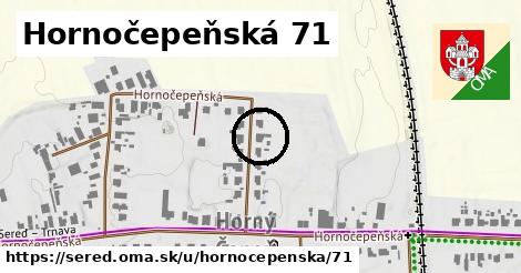 Hornočepeňská 71, Sereď