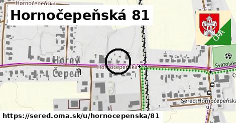 Hornočepeňská 81, Sereď