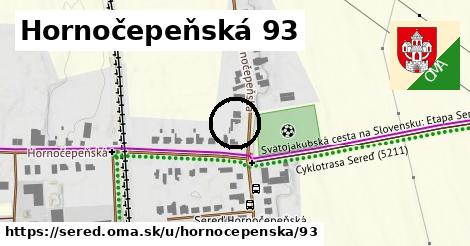 Hornočepeňská 93, Sereď