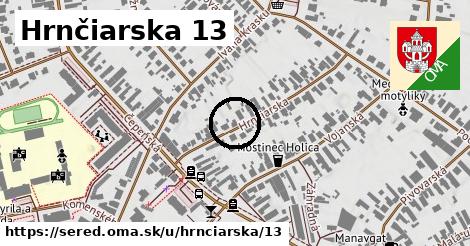 Hrnčiarska 13, Sereď