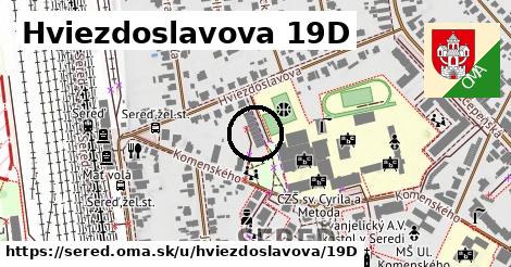 Hviezdoslavova 19D, Sereď