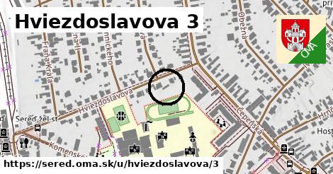 Hviezdoslavova 3, Sereď