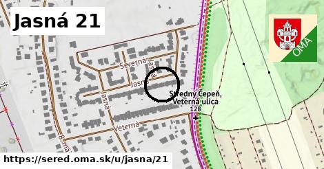 Jasná 21, Sereď