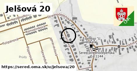 Jelšová 20, Sereď