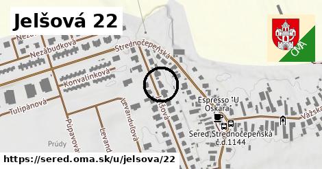 Jelšová 22, Sereď