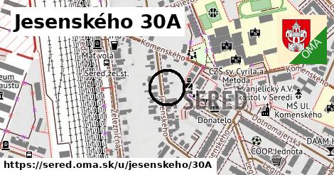 Jesenského 30A, Sereď