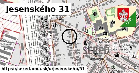 Jesenského 31, Sereď