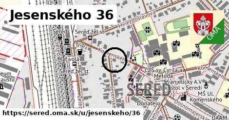 Jesenského 36, Sereď