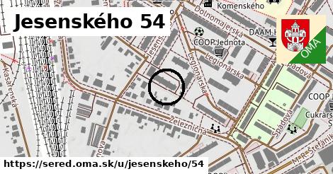 Jesenského 54, Sereď