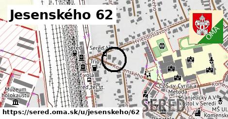 Jesenského 62, Sereď