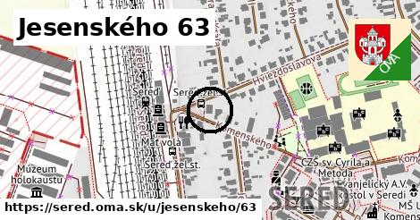 Jesenského 63, Sereď