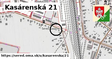 Kasárenská 21, Sereď