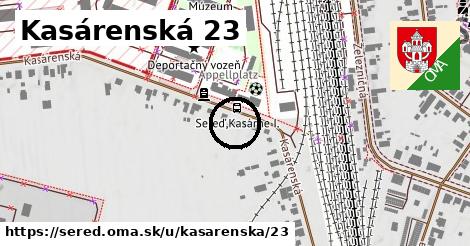 Kasárenská 23, Sereď