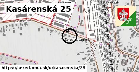 Kasárenská 25, Sereď