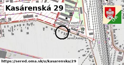 Kasárenská 29, Sereď