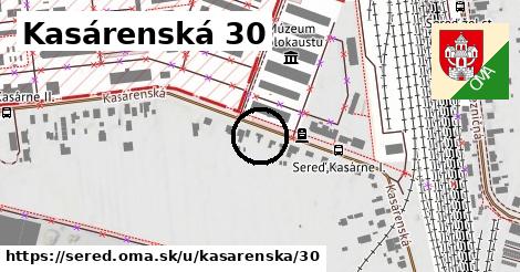 Kasárenská 30, Sereď