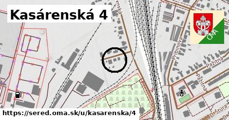 Kasárenská 4, Sereď